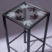Black and white enamel fired table top 2007